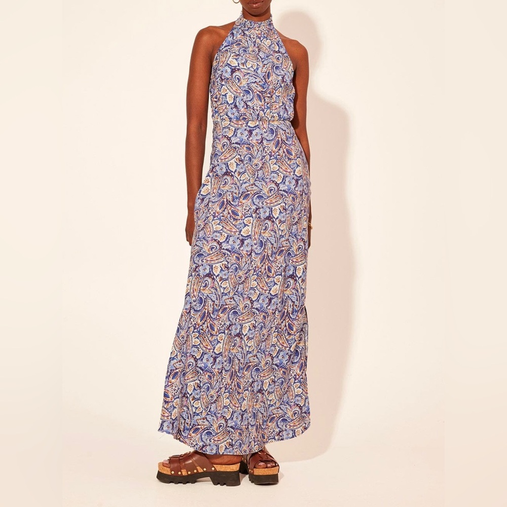 Kivari Dakota Watercolor Paisley Dress - Picture 4 of 8